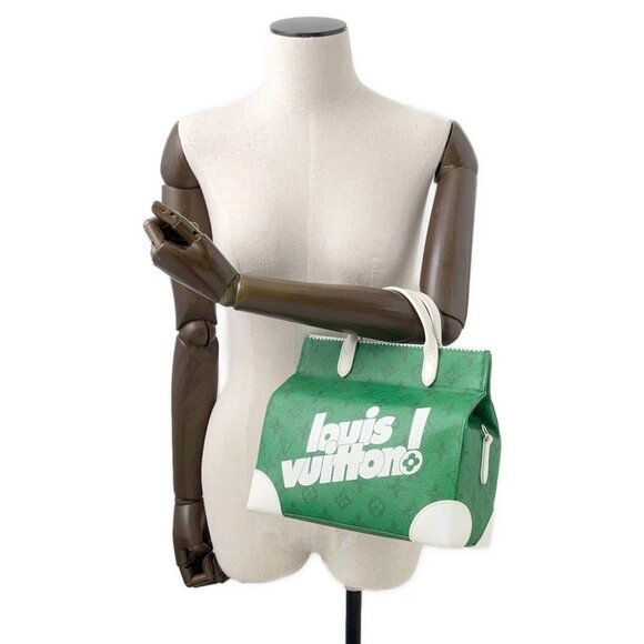 LOUIS VUITTON Ritter Bag Monogram / Everyday LV Green - Picture 4 of 16